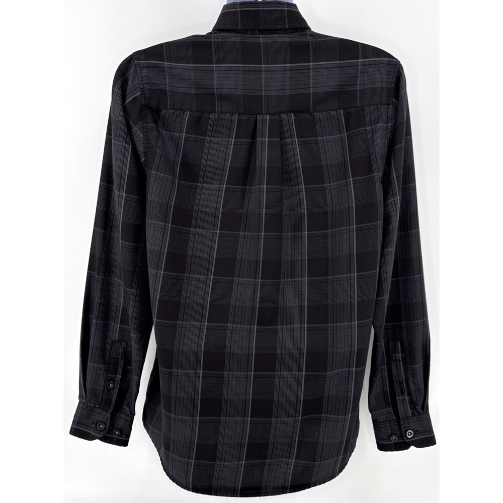 Dixxon Flannel Co Murphy Shirt Mens S Long Sleeve Black Plaid Snap Western - Picture 3 of 12
